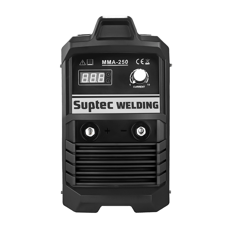 SUPTEC DC mma-250 110V 220V  welder machine for welding fits 7018 3.2 with suitcases.welding machine 250amp