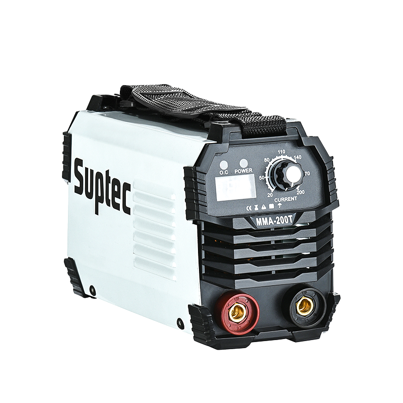 SUPTEC WELDING MACHINEY MMA-120 WELDER DIGITAL ELETRIC WELDING MACHINE PORTABLE 110V WELDERS INVERTER  WITH WELDING ROD EQUIPMENT TOOLS WITH ACCESSARIES ,INPUT ADAPTER CABLE.